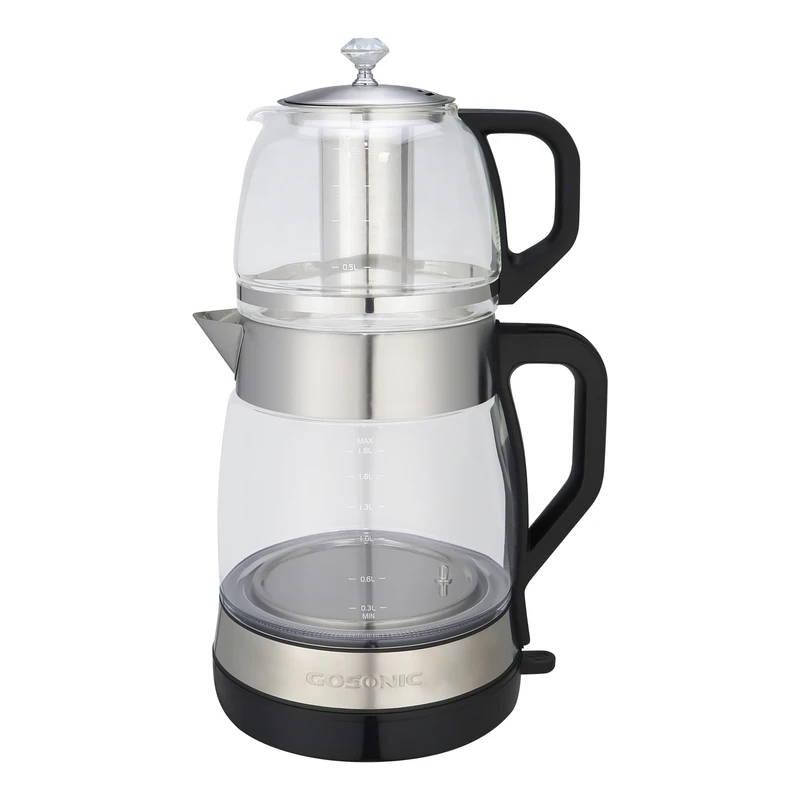 چایساز روی هم گوسونیک مدل GST-783 با ظرفیت کتری 1.8