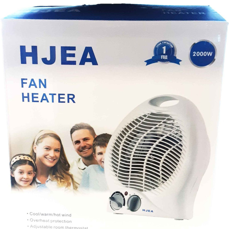 بخاری برقی فندار HJEA مدل HJ-04کوچک و کممصرف با تنظیم دما